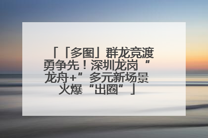 「多图」群龙竞渡勇争先！深圳龙岗“龙舟+”多元新场景火爆“出圈”