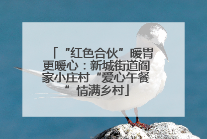 “红色合伙”暖胃更暖心：新城街道阎家小庄村“爱心午餐”情满乡村