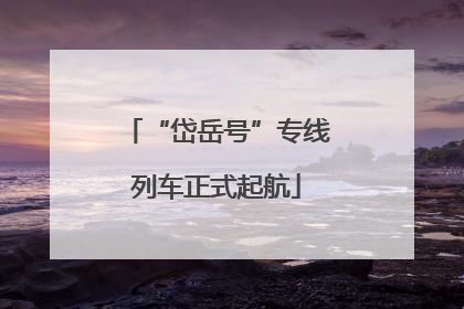 “岱岳号”专线列车正式起航