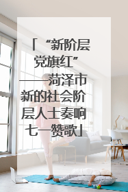 “新阶层 党旗红”——菏泽市新的社会阶层人士奏响七一赞歌