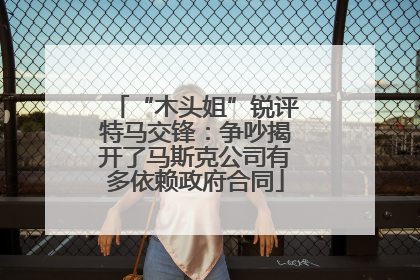 “木头姐”锐评特马交锋：争吵揭开了马斯克公司有多依赖政府合同