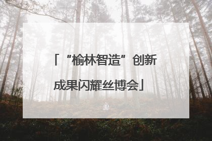 “榆林智造”创新成果闪耀丝博会