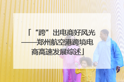 “跨”出电商好风光——郑州航空港跨境电商高速发展综述