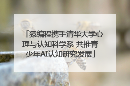猿编程携手清华大学心理与认知科学系 共推青少年AI认知研究发展
