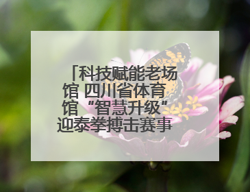 科技赋能老场馆 四川省体育馆“智慧升级”迎泰拳搏击赛事丨探馆世运