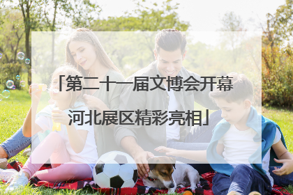 第二十一届文博会开幕 河北展区精彩亮相