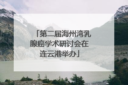 第二届海州湾乳腺癌学术研讨会在连云港举办