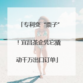 专利变“票子”！宜昌茶企凭它撬动千万出口订单