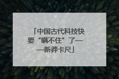 中国古代科技快要“瞒不住”了——新莽卡尺
