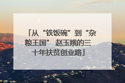 从“铁饭碗”到“杂粮王国” 赵玉娥的三十年扶贫创业路