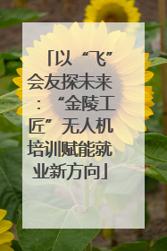 以“飞”会友探未来：“金陵工匠”无人机培训赋能就业新方向