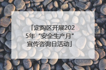 定陶区开展2025年“安全生产月”宣传咨询日活动