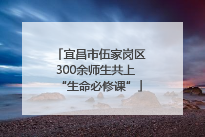 宜昌市伍家岗区300余师生共上“生命必修课”