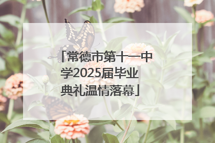 常德市第十一中学2025届毕业典礼温情落幕