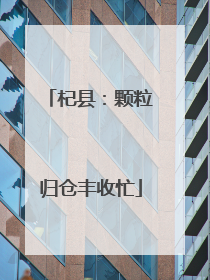 杞县：颗粒归仓丰收忙
