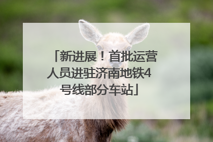新进展！首批运营人员进驻济南地铁4号线部分车站