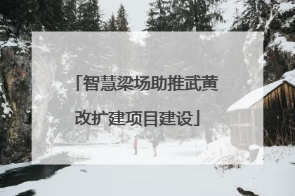 智慧梁场助推武黄改扩建项目建设