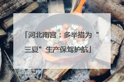 河北南宫：多举措为“三夏”生产保驾护航
