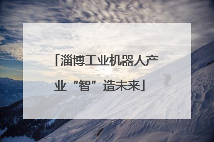 淄博工业机器人产业“智”造未来