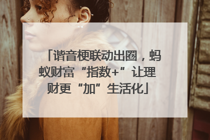 谐音梗联动出圈，蚂蚁财富“指数+”让理财更“加”生活化