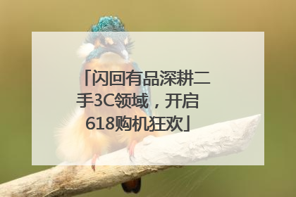 闪回有品深耕二手3C领域，开启618购机狂欢