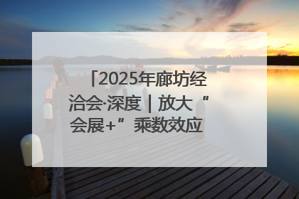 2025年廊坊经洽会·深度｜放大“会展+”乘数效应 打造消费新场景