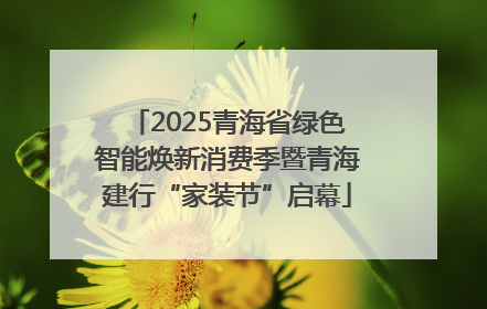 2025青海省绿色智能焕新消费季暨青海建行“家装节”启幕