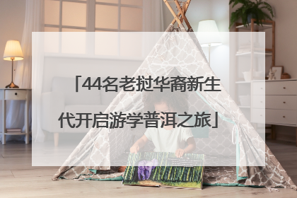 44名老挝华裔新生代开启游学普洱之旅