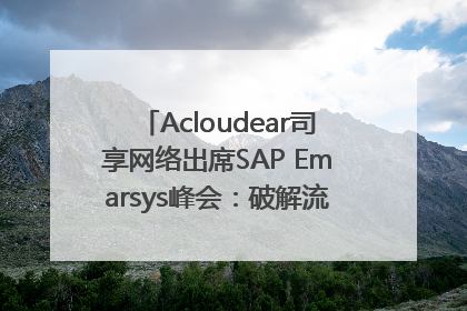 Acloudear司享网络出席SAP Emarsys峰会：破解流量困局，驱动精准增长